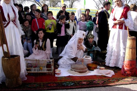 Наурыз мейрамы 2008, праздник на городском ипподроме