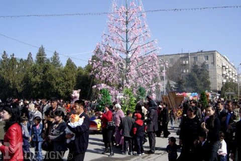 Праздник Наурыз мейрамы 2007г., площадь им. Аль-Фараби