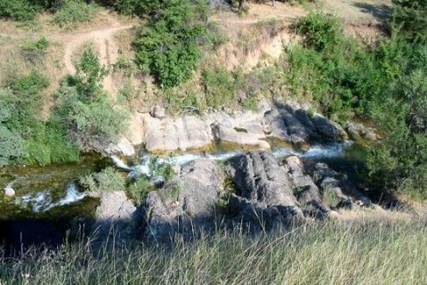 Природа Южного Казахстана, река Машат