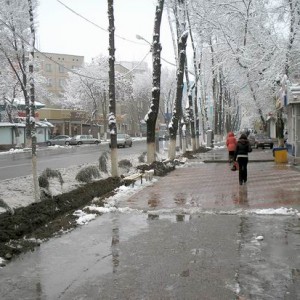Глянец под ногами