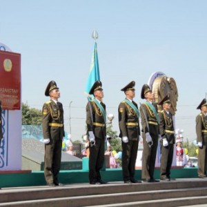 Шымкент отметил День Основного закона
