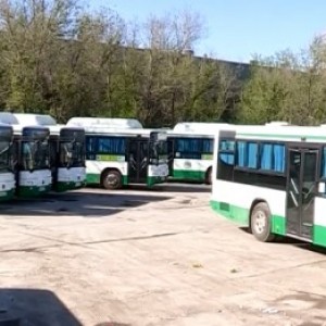 Автобусная забастовка в Шымкенте